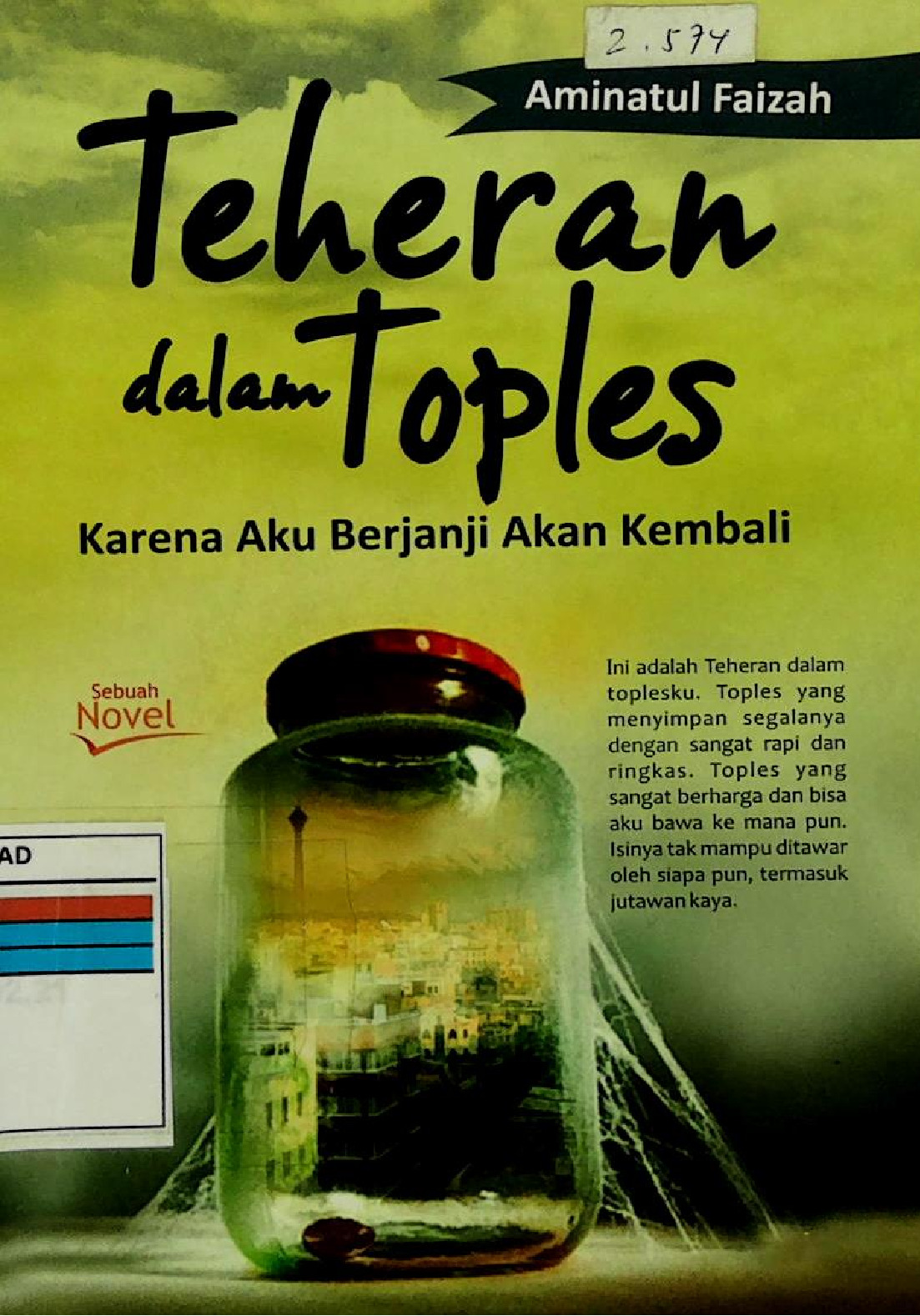 Teheran Dalam Toples Karena Aku Berjanji Akan Kembali